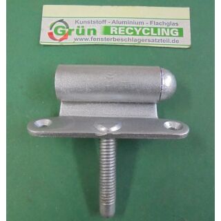 Hebetür Drehband mit 1 Bohrzapfen 75 mm Anschraubplatte FachX2234