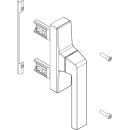 KORA Fenstergriff Spreizgetriebe weiss RAL 9010 0-180...