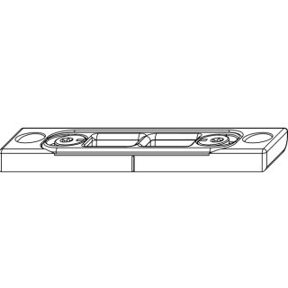 MACO Riegel Schliesstück für Kantenriegel Holz 18 mm Eurofalz 23731 2 Schlitz FachVR4/226