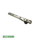 ROTO * Ecklager 107x15mm, Zapfen 30x8mm, gelb verzinkt - 2 Haltezapfen SchrankP286/6