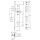 SCHÜCO Rohrrahmenschloss 211158 29/92/10 U-Stulp 24x245x6 VKW1/187
