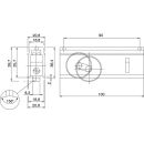 Laufrolle ALU ADJUSTABLE PULLEY HB9/105