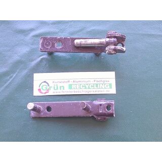 GU Ecklager 8-385, 85x22mm, 2 Haltezapfen 7x22mm, Zapfen 7x30mm, braun, SchrankP290/6