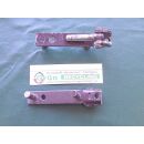 GU Ecklager 8-385, 85x22mm, 2 Haltezapfen 7x22mm, Zapfen...