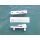 WINKHAUS Ecklager 70 x15mm, Zapfen 18 x 8 mm, 2 Haltezapfen 12 x8 mm, weiss, FachVR4/059