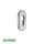 SCHÜCO 217921 — PZ-Rosette oval - Aluminium naturfarbig HB12/212