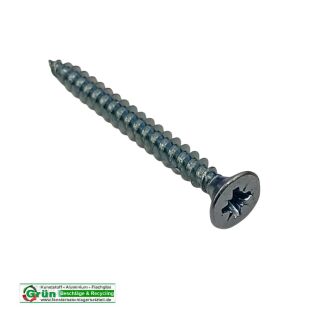 Spanplattenschraube Senkkopf 6 x 60 - DIN 14592  VKT1/142 + HC3/5.42