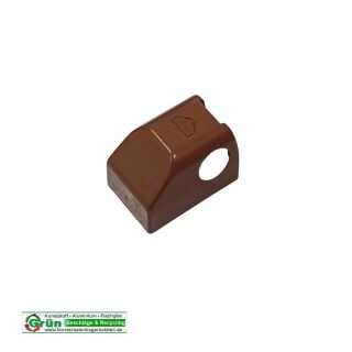 ROTO Centro Abdeckkappe Ecklager K001A76 628200850 Lehmbraun 26x18mm HB12/227