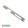 WSS Schlechtendahl Haustürschließblech 225 x 24mm U Stulp - DIN Links EV1 Silber HB12/240