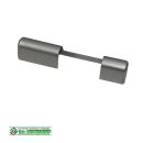 AUBI Abdeckkappe Scherenlager LK005 Links Silber  HC14/11