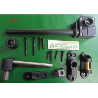 Roto Fentro 100 Kurbelöffner Gr.14/212 S 587 A 601 R Rechts oder Links SCHWARZ FachP2097