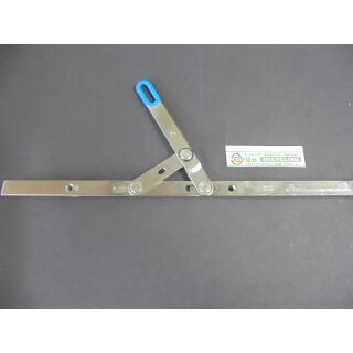 FUHR Stulpflügelgetriebe Konstant Gr. 900 FFH 851-1050mm mit Stulpgriff und einem aufgesetztem Schließstück Raum0R3