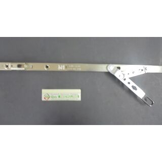 SIEGENIA Stulpgetriebe Variabel 16 AF Gr.80 TS mit Stulpgriff und einem aufgesetzten Schließstück FFH 801-1200mm Raum4R2RS