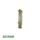 ROTO Eckband 855210001000, 80001, 903 800, 249629 249692 729538, 85 x 10,5 mm, 2 Haltezafen 5 x 3 mm, Nut 7 mm, gelb verzinkt FachVR4/008