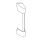 MACO Abdeckkappe für Scherenlager PVC Silber AS/DT130/PVC Multi Matic W42083 Raum2R2/29