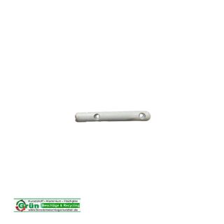 WEIDTMANN Eckband Kunststtoff 102 x15 mm links Weiß  2 - Haltezapfen FachVR4/007