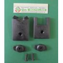 SCHÜCO Abdeckkappen Set 208046 Schwarz Fach03R2/20