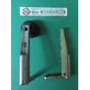 SCHÜCO Eckband 22338, 2 Haltezapfen 3 x 3 mm, Nachbau in hell verzinkt FachVR5/053