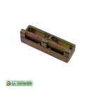 SIEGENIA Schließblech 1065 für Kantenriegel - 46 x 16mm HC14/29