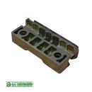 ROTO Schließblech 9286 - 52 x 27mm  Rückseite befräst   HC14/30