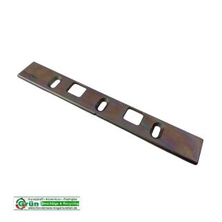 SCHÜCO Schließplatte 154,5 x 21mm / Stärke 2,5mm  HC14/32