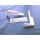 SCHÜCO Eckband 251758 rechts, 86 x 50 mm, weiß FachVR4/047