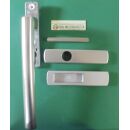 SIEGENIA HS 300 Hebel Si-line mit Griffmuschel EV1 Silber FachP1650