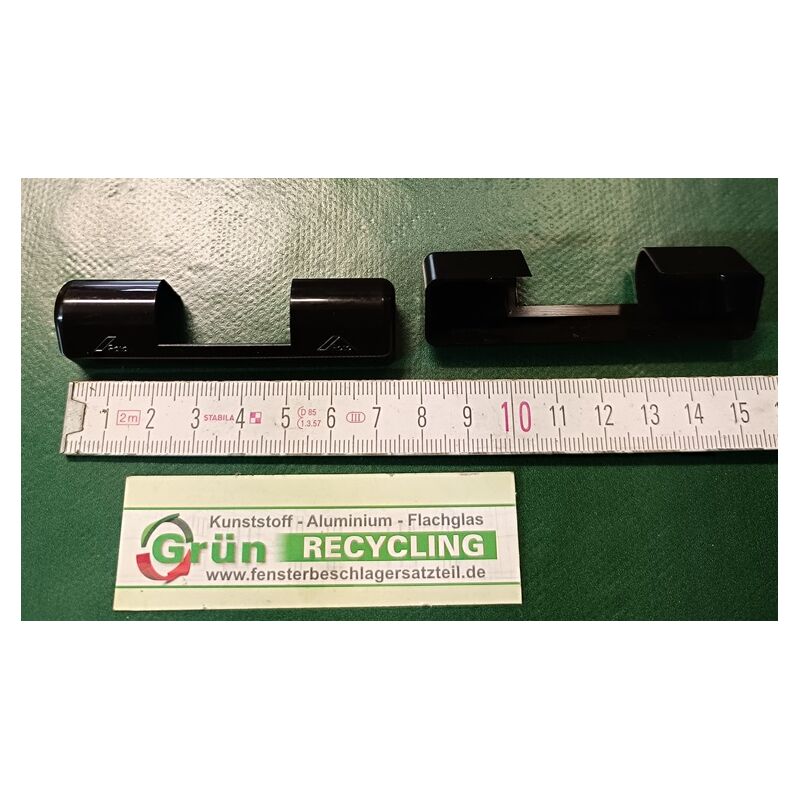 861167 Roto ROTO NT Abdeckkappe Axerlager Schwarzbraun 628200 972000 75x17x18mm R ...