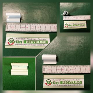 ROTO NT Abdeckkappe für Axerband E5 628200971000, 28x21x12mm Weiß Rechts Links verwendbar Raum1R2/19