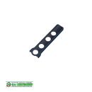 SIEGENIA Abdeckkappe EL O MB RAL 8022 Braun 73 x 14mm FachVR4/544