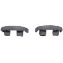 Wasserkappe Wasserschlitzkappe 35/ 30 x 13mm Lochabstand 24mm Weiß Grau