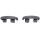 Wasserkappe Wasserschlitzkappe 35/ 30 x 13mm Lochabstand 24mm Weiß Grau