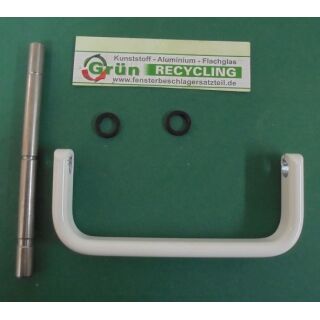 SCHÜCO Ziehgriff weiß Ral 9010 223699 Fach03R6/2