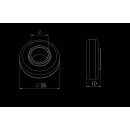 Kugellager für Rollladenlager 28mm Außendurchmesser 12mm Innendurchmesser FachVR8/054
