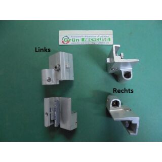 ROTO GEZE WICONA Ecklager Silber 2867140658 2867141650 LS Links ZP0430 286735 FachP4883