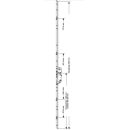 GU SECURY Mehrfachverriegelung R4 25/92 16 MM Stulp ohne...