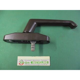 NOTTER Fenstergriff Handhebel Lochabstand 78mm Braun Silber Schieber Länge 24,6mm Breite 9,53 Schwalbenschwanz Fach3848