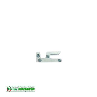 AUBI Schließblech 4A82482 Nachbau in hell verzinkt, 65 x 27mm VR5/222