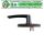 FAPIM Fenstergriff Schwarz matt Lochabstand 84-92mm, 98-104mm FachP5191