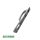 WINKHAUS Griffgarnitur RN Silber F1 PZ inklusive Vierkantstift 7 x 125mm und 2 Befestigungsschrauben M5 x 75mm 2508561  FachX1421