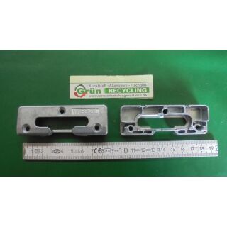 ROTO NT Schließblech Schließstück 86 x 28mm Nr269 821376 mit Aufdruck WIES Fach3967