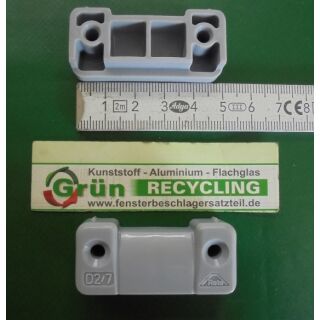 ROTO NT Mittelschließer Rahmenteil verdeckt Designo II 50x22mm 207266 Nr. 207/ 266 741405 Fach3979