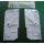 GU Endkappe zu P 1603 Abdeckschiene 968/200 Weiß Rechts Links 90 x 41mm Fach3985