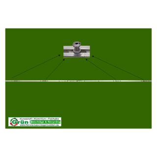ROTO NT Inline | Kantengetriebe | Dorn 17mm | Gr.1800 | | FFH 1801-2300 mm | Griffhöhe 900mm | 4 8mm Pilzzapfen KR07/09