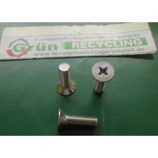ROTO Weidtmann Senkschraube DIN 965-H M 5X16 ALU 100/200/500 FachVR4/361