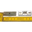 SIEGENIA Schließblech 640-1 silber TS