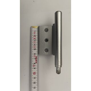 NOTTER Eckband silber links Dreiloch 17,5 Lochabstand 21/21 mm  HC6/2