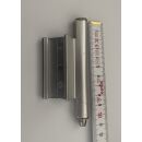 Eckband mit 3 Anschraublöcher Lochabstände 17mm Silber Rechts HC6/9