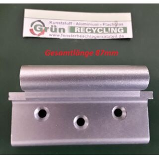 GEZE Eckband mit 3 Anschraublöchern Lochabstände25mm Fach06L4/14
