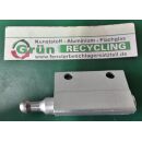 Eckband mit 2 Anschraublöcher BA 25mm Silber Links HC6/28